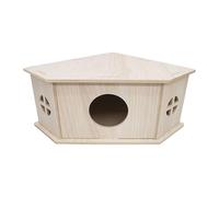Qyuhbkkl Small Animal Habitat,Deluxe Hamster House and Habitat - Small Animal Habitat, Sturdy Hamster House for Natural Living, Pet Supplies for Hamster, Gerbils, Guinea Pigs & Small Animals