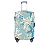 QYUHBNS Beautiful Starfish Print Elastic Suitcase Cover,Washable,Lightweight,Fashion(S-XL)