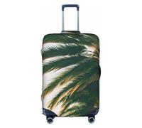 QYUHBNS Los Angeles Palm Trees Print Suitcase Cover,Lightweight Dustproof Fashion Luggage Sleeve