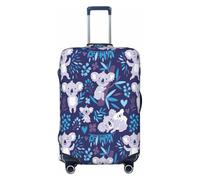 QYUHBNS Lovely Koala Print Elastic Suitcase Cover,Washable,Lightweight,Fashion(S-XL)