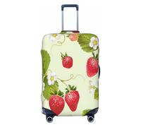 QYUHBNS Lovely Strawberry Print Elastic Suitcase Cover,Washable,Lightweight,Fashion(S-XL)