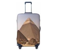 QYUHBNS Pyramids of Egypt Print Elastic Suitcase Cover,Washable,Lightweight,Fashion(S-XL)