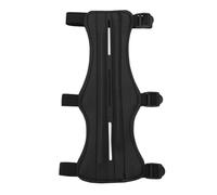 QYWT Archery Arm Guard, Soft Archery Arm Hand Protector, Adjustable Forearm Leather Wrist Protector for Outdoor Hunting Shooting
