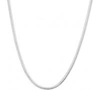 QYWXJL Men's 3mm 40cm/45cm/50cm/55cm/60cm Silver Snake Chain Necklaces Jewelry Necklace for Women