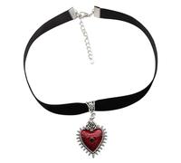 QYWXJL New For Trendy 2025 Gothic Dark Butterfly Heart Arrow Pendant Chokers Necklace Punk Rose Eye Velvet Necklaces For Alternative Her Mystical Jewelry Fashion Accessories Creative Gift