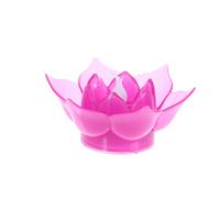 QYYZTQY 1 Pc Battery Tea Lights Floating Candle Lamp Christmas Window Candles Battery Candle Led Pillar Candles Led Tea Light Flower Floating Light Fake Lamp Purple Candlestick Electronic
