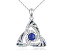 QYYZTQY Celtic for Women Eye of Horus Celtic Jewelry Faith Pendant Religion Gifts for Women