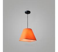 QYYZTQY Chandelier Lamp, Fabric Ceiling Pendant Lamp - Single Head Round Living Room Chandelier,Indoor