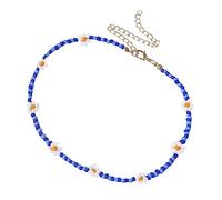 QYYZTQY Daisy Beaded Necklaces Woman Jewelry Women Bangles Earrings Trendy Gold Sterling Silver Chain Costume Rhinestone Friendship Bracelets Hoops Flower Necklace Anklets Beads