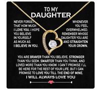QYYZTQY Daughter Gifts From Mom, Father Daughter Gifts From Dad, Birthday Gifts For Daughter From Mom, Adult Daughter Birthday Gifts Ideas, To My Daughter From Dad, Daughter From Mom And Dad