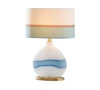 QYYZTQY Lamp for Desk Bedroom Bedside Table Lamp Light Luxury Colored Glaze Creative Living Room Desktop Decorative Lamp Desk Lamps for Home Office Desk Led Lamp