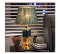QYYZTQY Lamp for Desk Retro Ceramic Table Lamp Bedroom Decoration Bedside Lamp European Style Warm Atmosphere Lamp Desk Led Lamp(B)