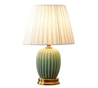QYYZTQY Lamp for Desk Retro Table Lamp Bedroom Bedside Lamp Home Chinese Style Ceramic Decorative Bedside Counter Lamp Desk Led Lamp