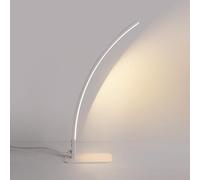 QYYZTQY LED Desk Light Linear Table Lamp Workbench Office Lighting, Arc-Shape Desktop Nightstand Lamps Dimmable Eye Caring Task Lights for Home Study Office Working Reading