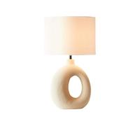 QYYZTQY Living Room Bedroom Desk Light High-end Luxury Dimmable Resin Fabric Desk Lamp For Bedside Counter Makeup Table Lamp Villa Study Room Cafe Western Restaurant Decoration Lighting Fixture
