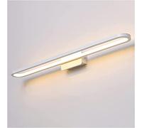 QYYZTQY Mirror Light Led Mirror Front Lights European Style White Home Hotel Bathroom Waterproof Vanity Dressing Table Makeup Lamp Mirror Lamp Bedside Decor Wall Lamp(61CM, White Light)