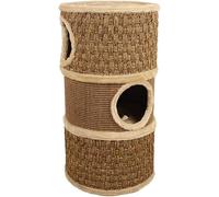 QYYZTQY Multifunctional Sisal Bucket Climbing Frame Litter Tree Villa Toy Home Cat Pet Supplies