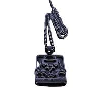 QYYZTQY New 2025 Goth Goat Sheep Head Pentacle Choker Necklace The Devil The Witch Cat Hollow Inverted Pentagram Moon Necklaces Satantic Jewelry Fashion Accessories Creative Gift