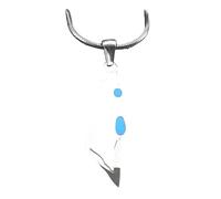QYYZTQY New 2025 Jewish Pendant with Necklace, Stainless Steel Law Scroll Ten Commandments Seal Emblem Menorah Constellation with for You Jewelry Fashion Accessories Creative Gift