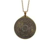 QYYZTQY New For Trendy 2025 Seal Of The Seven Archangels Necklace For Men Vintage Necklace Protection Jewelry Fashion Accessories Creative Gift