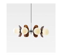 QYYZTQY Scandinavian Antique Acrylic Bean-Shaped Chandelier Living Room Dining Room Study Dining Room 's Chandelier,Indoor