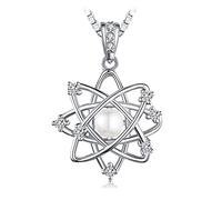 QYYZTQY simulated shell pearl pendant necklace for women yellow rose plated no chain Made in China