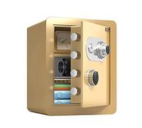 QYYZTQY strongbox Safe and Fireproof Waterproof Safe Security Digital Cabinet Safe Home Fireproof Mechanical with Key Heavy-Duty 45cm Steel Large-Capacity Safety Cabinet (d A)