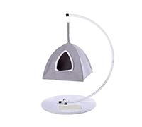 QYYZTQY Tree Multi-Function Basket Type Climbing Frame Hammock Nest, Hole, High Density Particle Board Cat Tower Warm as ever