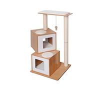 QYYZTQY Tree Multi-Layer Sisal Climbing Frame Jumping Platform Nest Pet Entertainment Cat Tower Warm as ever