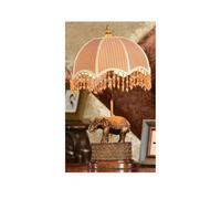 QYYZTQY Victorian Table Lamp Tall Skinny Vintage Farmhouse Table Lamp Animal Bird Elephant Antique Bedside Nightstand Lamp Mid Century Retro Rustic Desk Lamp for Bedroom Living Room Home Office