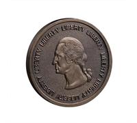 QYZXTH Freeman's Head Commemorative Coin Virtual Coin Extra Life Metal Coin-bronze-30 * 30 * 3mm