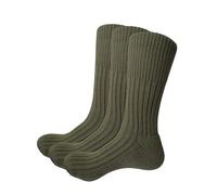 QZ FASHION Army Style 3 Pairs Boot New Military Socks Hiking Rambling Backpacking Cushioned Durable Uk 6-11