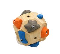 QZAVIRE Handcrafted Boulder Block - Boulder Ball for Hand Climbing, 3D Rock Climbing Training Balls with Holds and Keychain Build Strength and Precision Unique Rock Climbing Gift