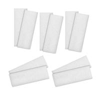 Qzbhct 10 Pcs Aquarium Bio Sponge White Foam Filter Pads Compatible with Fluval U3 Filtration Systems