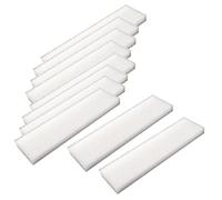 Qzbhct 10 Pcs Foam Filter Pads for Fluval 404 405 406 407 Canister Filter Aquarium Bio Sponge Replacement