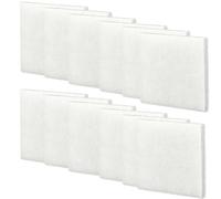 Qzbhct 12 Pcs Aquarium Bio Sponge White Foam Filter Pads Compatible with Fluval C4 Filtration Systems