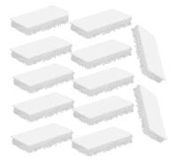 Qzbhct 12 Pcs Bio Sponge White Foam Filter Pads for Fluval Betta Premium Aquarium 2.6 Gallon Filtration Systems