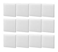 Qzbhct 12 Pcs Foam Filter Pads Compatible with Fluval C4 Canister Filter Aquarium Bio Sponge Replacement