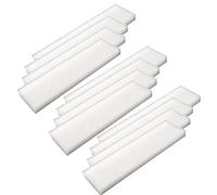 Qzbhct 12 Pcs Foam Filter Pads for Fluval 404 405 406 407 Canister Filter Aquarium Bio Sponge Replacement