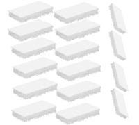 Qzbhct 16 Pcs Bio Sponge White Foam Filter Pads for Fluval Betta Premium Aquarium 2.6 Gallon Filtration Systems