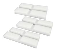Qzbhct 6 Pcs Aquarium Bio Sponge White Foam Filter Pads for Fluval FX4 / FX5 / FX6 Filtration Systems