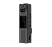 QZCX Body Camera, L13 Portable Digital Video Recorder Full HD 1080P Mini Camera 180° Rotatable Night Vision Loop Recording Mini Body Camera(With WiFi)