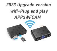 QZCX Body Camera, Ultra Small HD 1080P Mini Camera Home Security Camcorder Night Vision Micro Video Voice Recorder Wireless Cam(Add 64GB SD card)