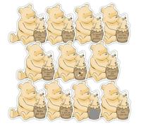 QZCYU 40pcs Winnie Baby Shower Decorations, Winnie Baby Shower Scratch Off Game, Easy to Play Silly Games，Whoever Scratches The Bee Wins