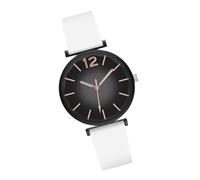 Qzdtue Analog Watch - 9.25 inches Casual Strap Watch for Boys Fashion, Girls Style with Pin Buckle, Student for Daily Wear, Glass Alloy Leather, Lightweight and Sturdy Accessory