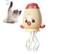 Qzdtue Electric Toy, Dancing Octopus Robot, Led Light Music Fun, 4.33x3.23x7.87 Inches Usb Rechargeable, Obstacle Avoidance Sensor, 1 Piece, Preschool Entertainment for Kids Indoor Play