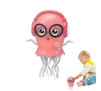 Qzdtue Octopus Toy, Musical Crawling Toy, Interactive Learning Game, Electric Movement with Lights and Sounds, for Toddler Baby Preschool Kids Educational Playtime Fun Activities Use