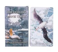 Qzdtue Oracle Cards, Tarot Divination Tools, Fate Reading Witch Set, 4.13x2.44 inch Standard Deck for Mystical Practices, Spiritual Insight, Activities, Social Playing Entertainment