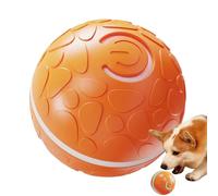 Qzdtue Rolling Ball Dog Toy,Automatic Rolling LED Light | Indoor Cat Interactive Toy | for Trainers Animal Lovers Indoor Outdoor Apartment Bedroom Living Room Study Park Yard Lawn Patio