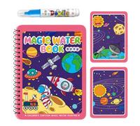 Qzdtue Water Drawing Book, Educational Painting Set, Reusable Water Art 5.35x7.24 inches, Pages, 1-3 Years, for Toddler Learning Birthday Easter Use, Boosts Artistic Creativity
